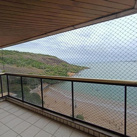 Apt Canto Nobre, Frente Total Para O Mar, 4 Quartos, Vaga De Garagem E Wi Fi Guarapari Kültér fotó
