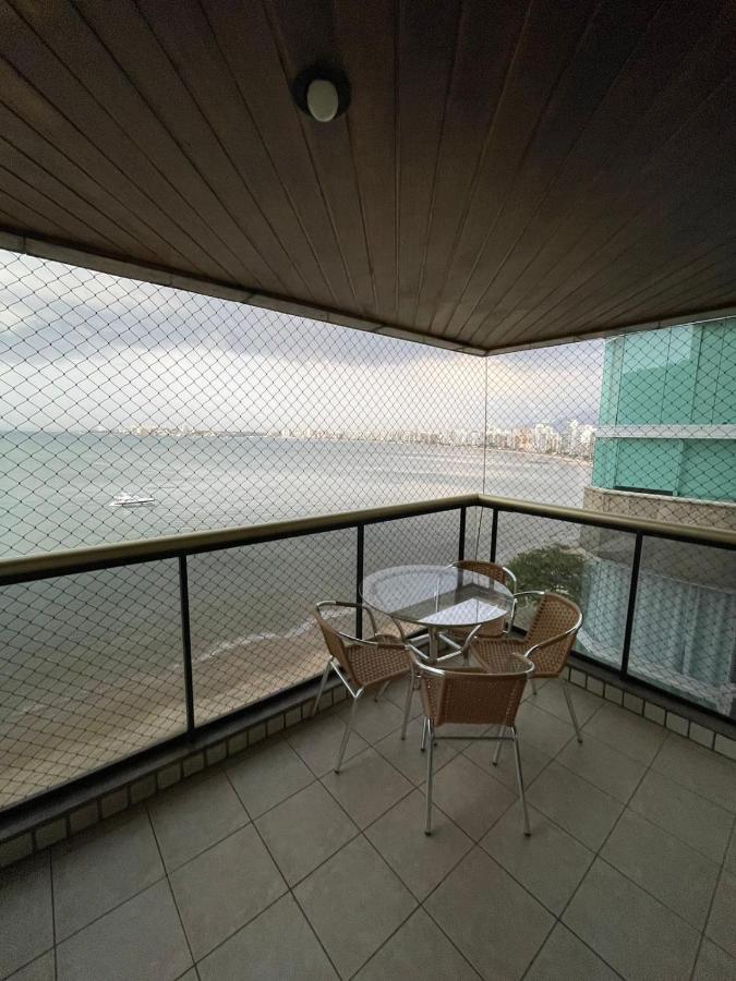 Apt Canto Nobre, Frente Total Para O Mar, 4 Quartos, Vaga De Garagem E Wi Fi Guarapari Kültér fotó